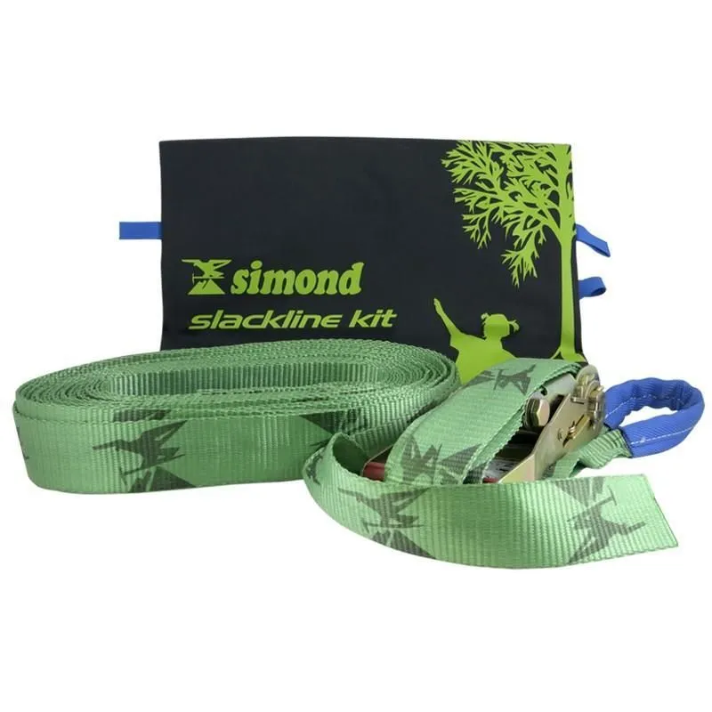 Simond Balancing Slack Line Green