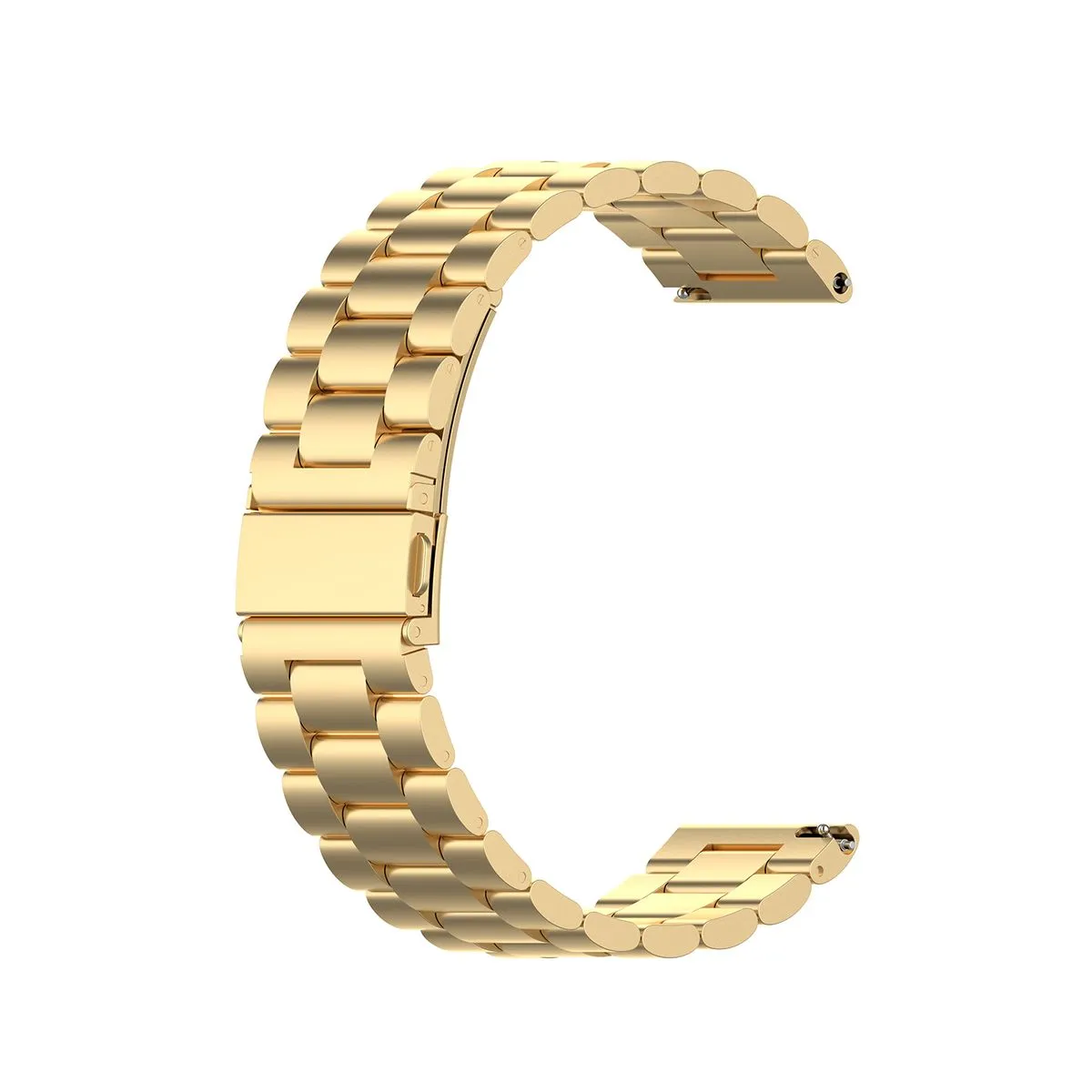 22mm Stainless Steel Smartwatch Strap for Samsung Watch - Rose Gold 