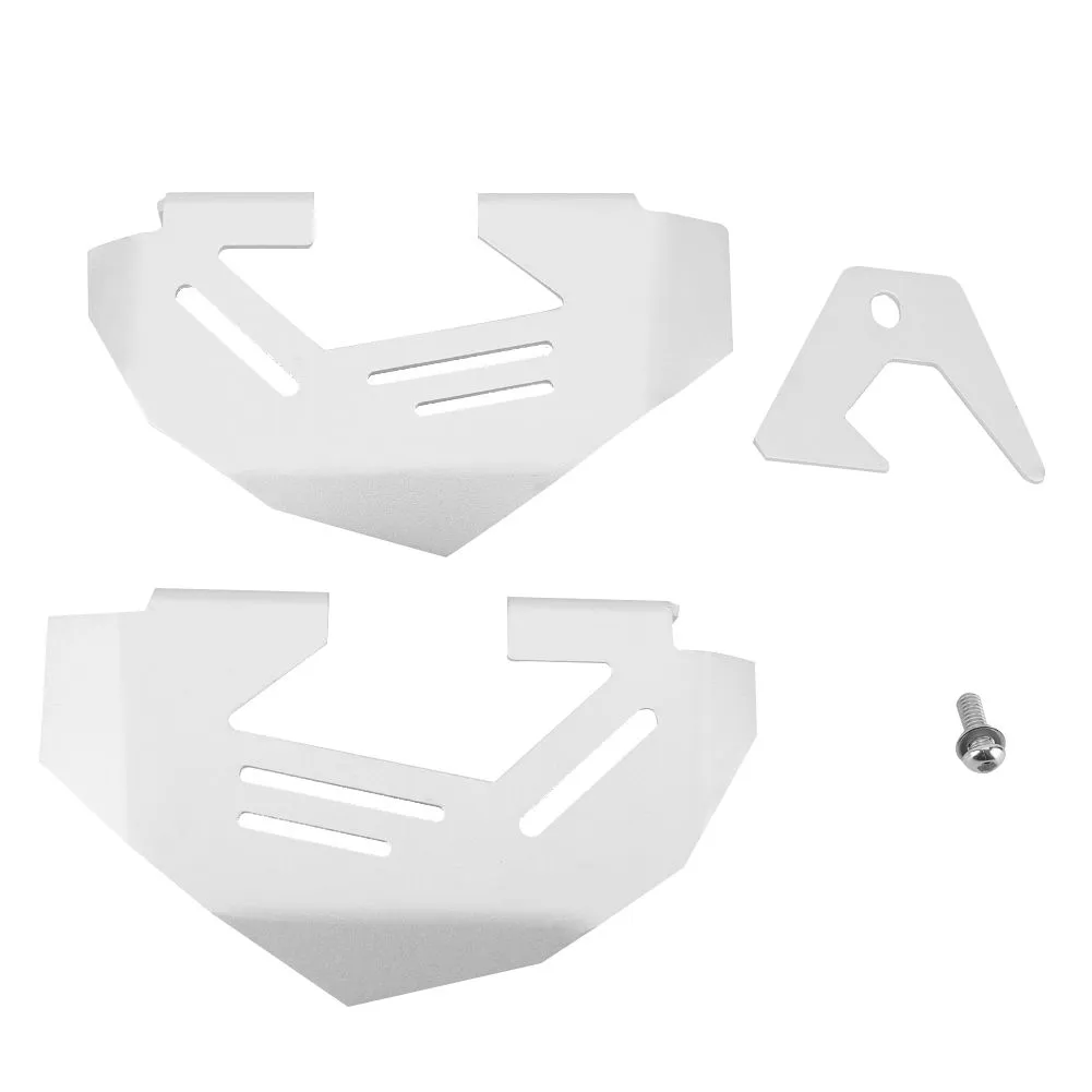 Motorcycle Front Brake Caliper Guard Compatible with R1200GS Lc Adv Silver