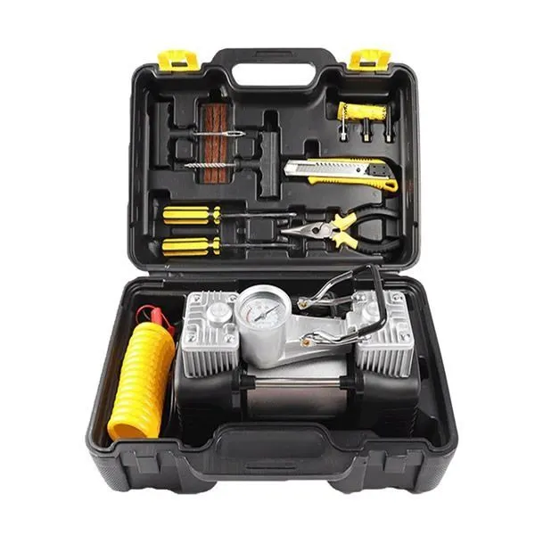 Automobile Emergency Power Supply With Air Compressor