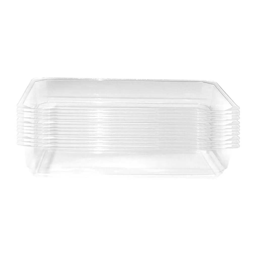 24.5x14cm Clear Nursery Tray