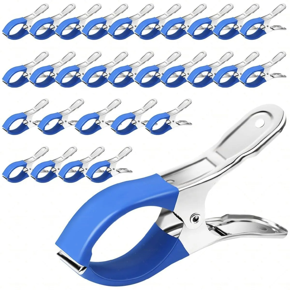 30 Pack Pool Cover Clips 4.7 Inch Stainless Steel Pool Cover Clamps