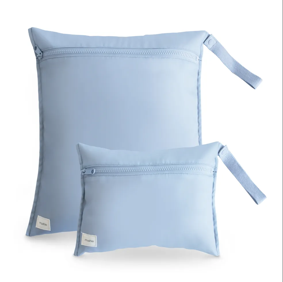 Mushie Wet Bag - 2 Pack - Blue