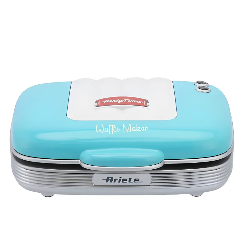 Ariete Party Time 2 Slice Waffle Maker - Blue