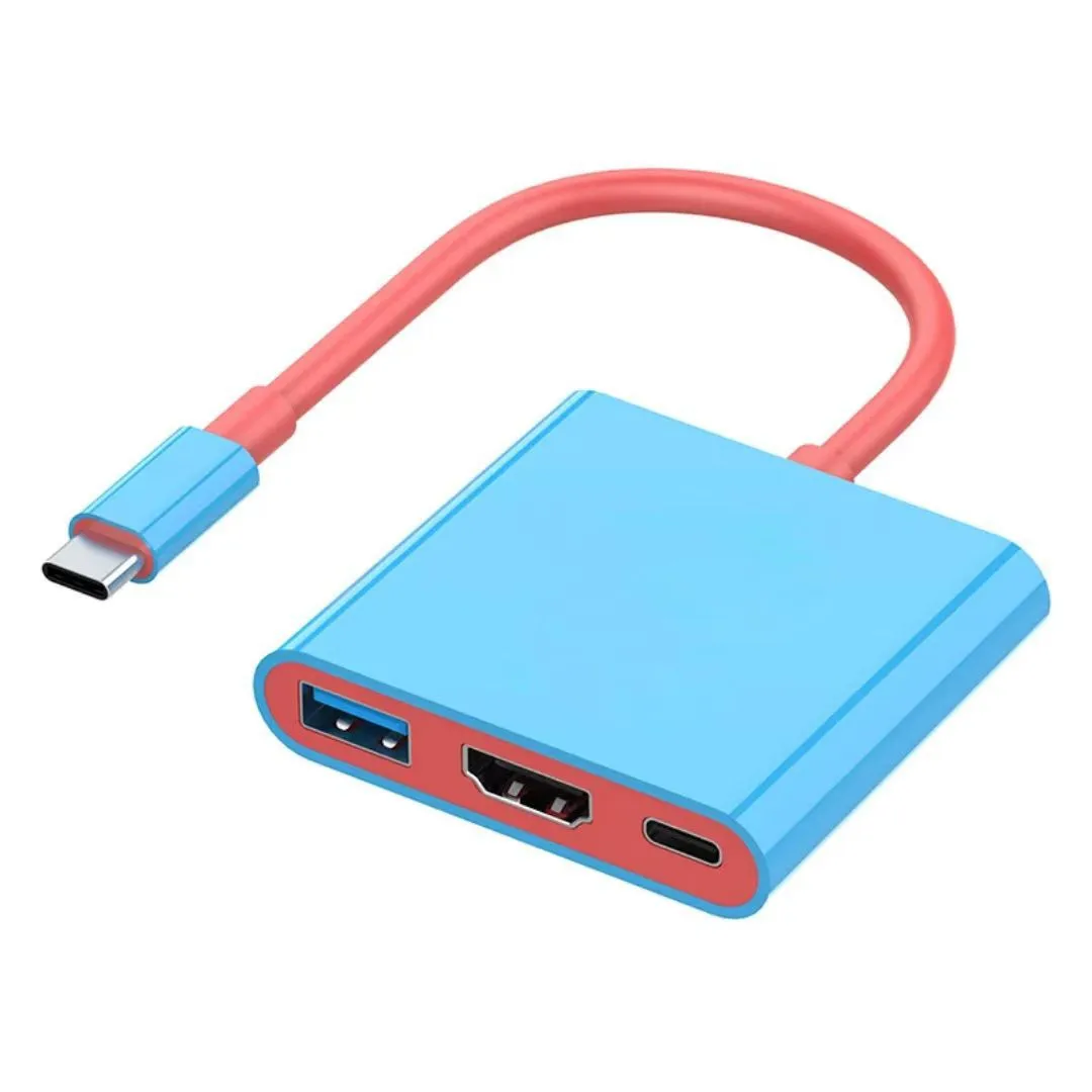 Portable Docking Station Compatible with Nintendo Switch, MacBook Pro/Air