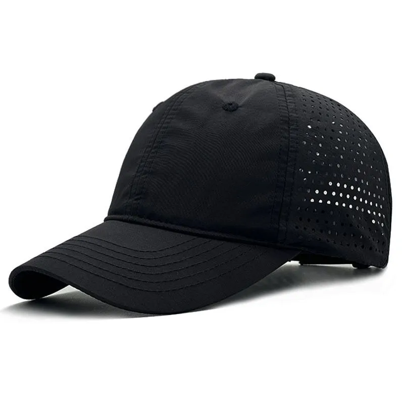 Baseball Cap Quick Dry Breathable Mesh Trucker Hat Outdoor Sport Sun Hat
