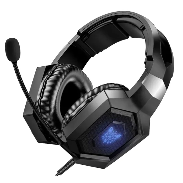 ONIKUMA - K8 - Wired Gaming Headset With Surround Sound And Mic - Black
