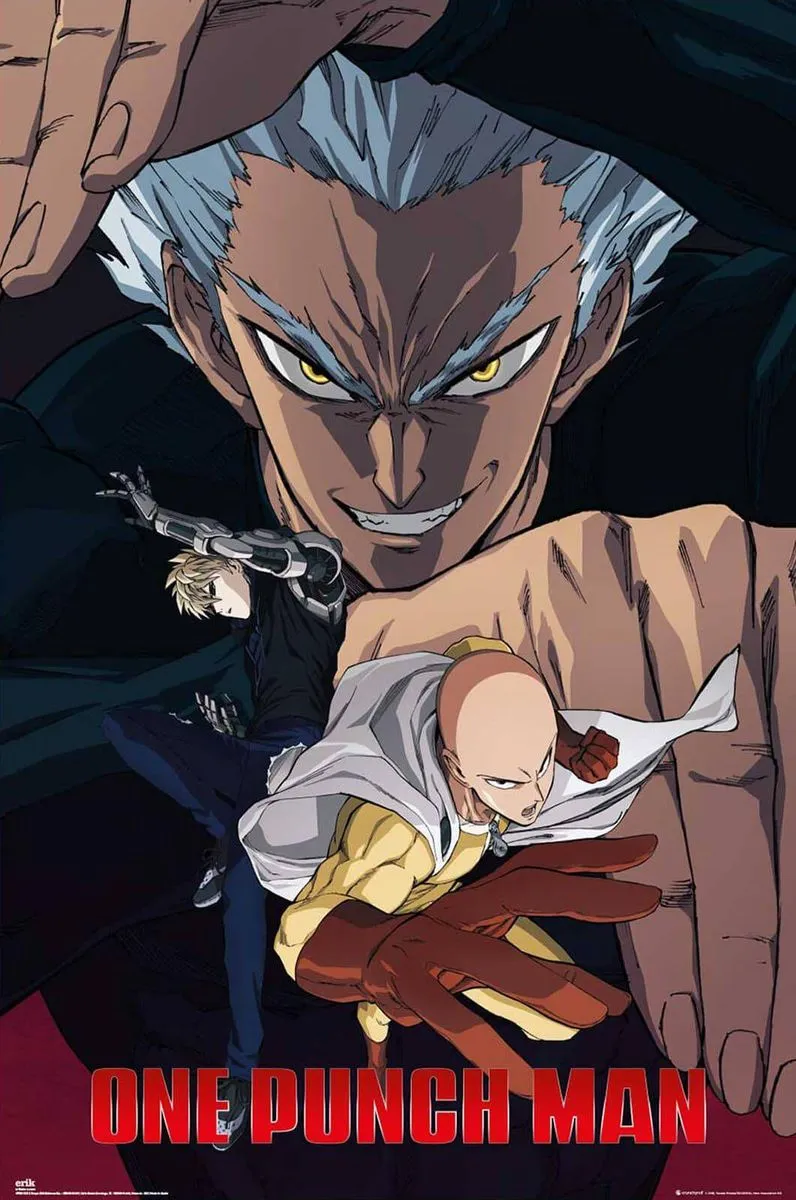 One Punch Man (Garou) Poster