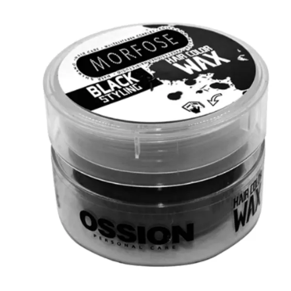 Morfose - Black - Hair Colour Wax - Hair Styling Products - 100 ml