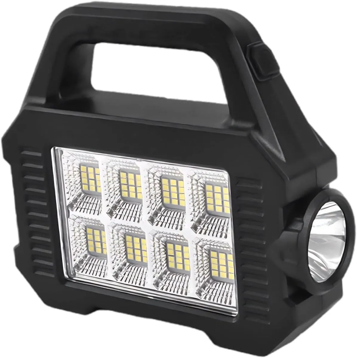 Solar Rechargeable Lantern Multi-Functional Handheld Led Flashlight Dual