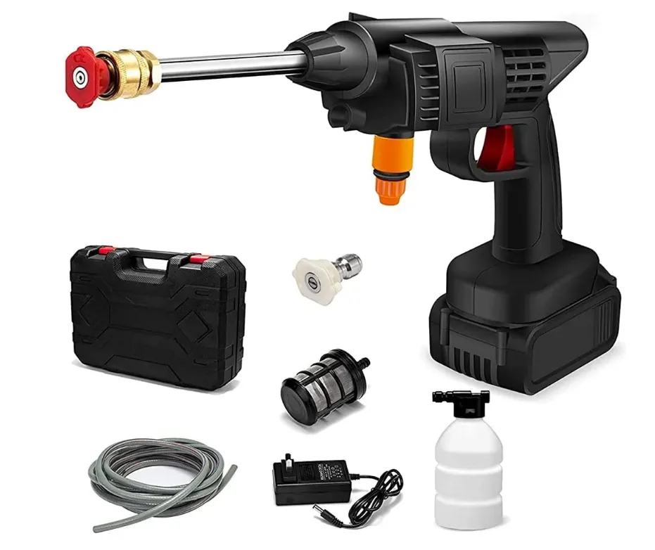 Multifunctional Cordless Rechargeable Cars,Boats,Deck & Fences Cleaning Gun