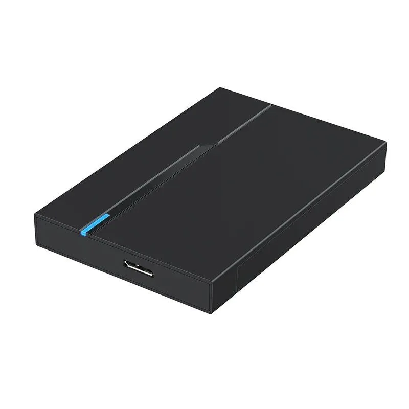 External Hard Drive Enclosure USB Hard Disk Case 6TB Supports SATA SSD HDD - Micro-Usb3.0