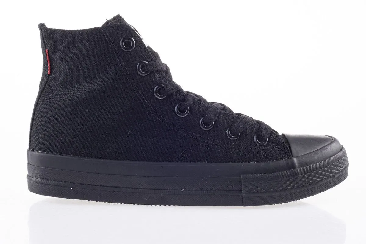 Carrera Women's Hi-Top Corta Canvas Sneakers-Black