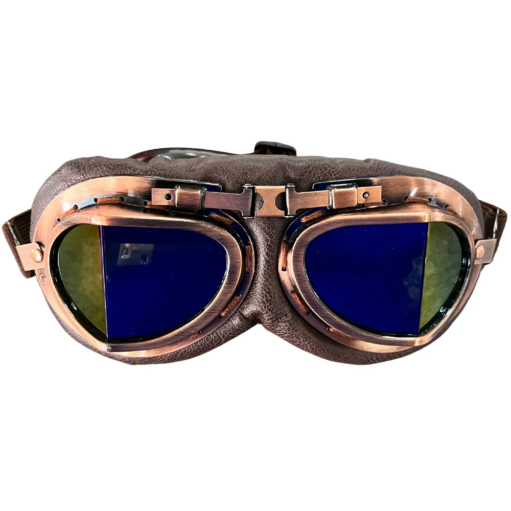 REVV-EM Vintage Universal Usage Goggles - Colourful