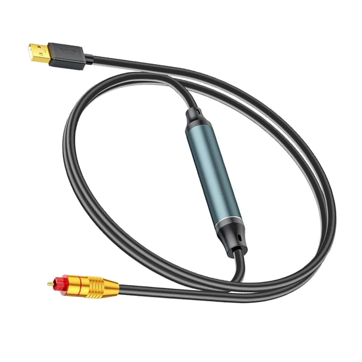 USB Digital Fiber Optical Analog Sound Cable SPDIF Digital Coaxial