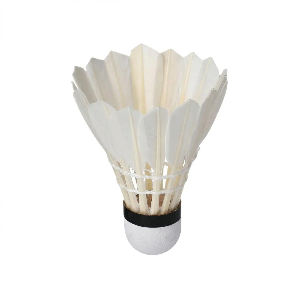 Professional Feather Badminton Shuttlecocks - 12 Piece Training Set