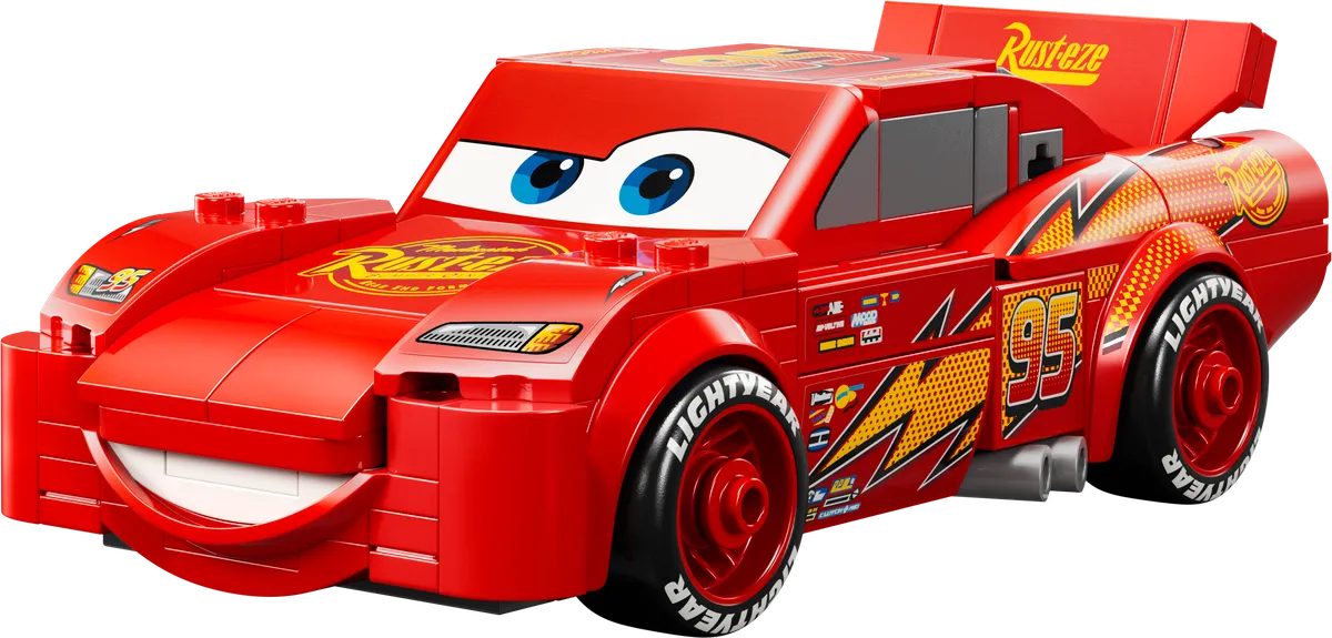 LEGO Speed Champions Lightning McQueen Building Set 270 Pieces | Ages 9+
