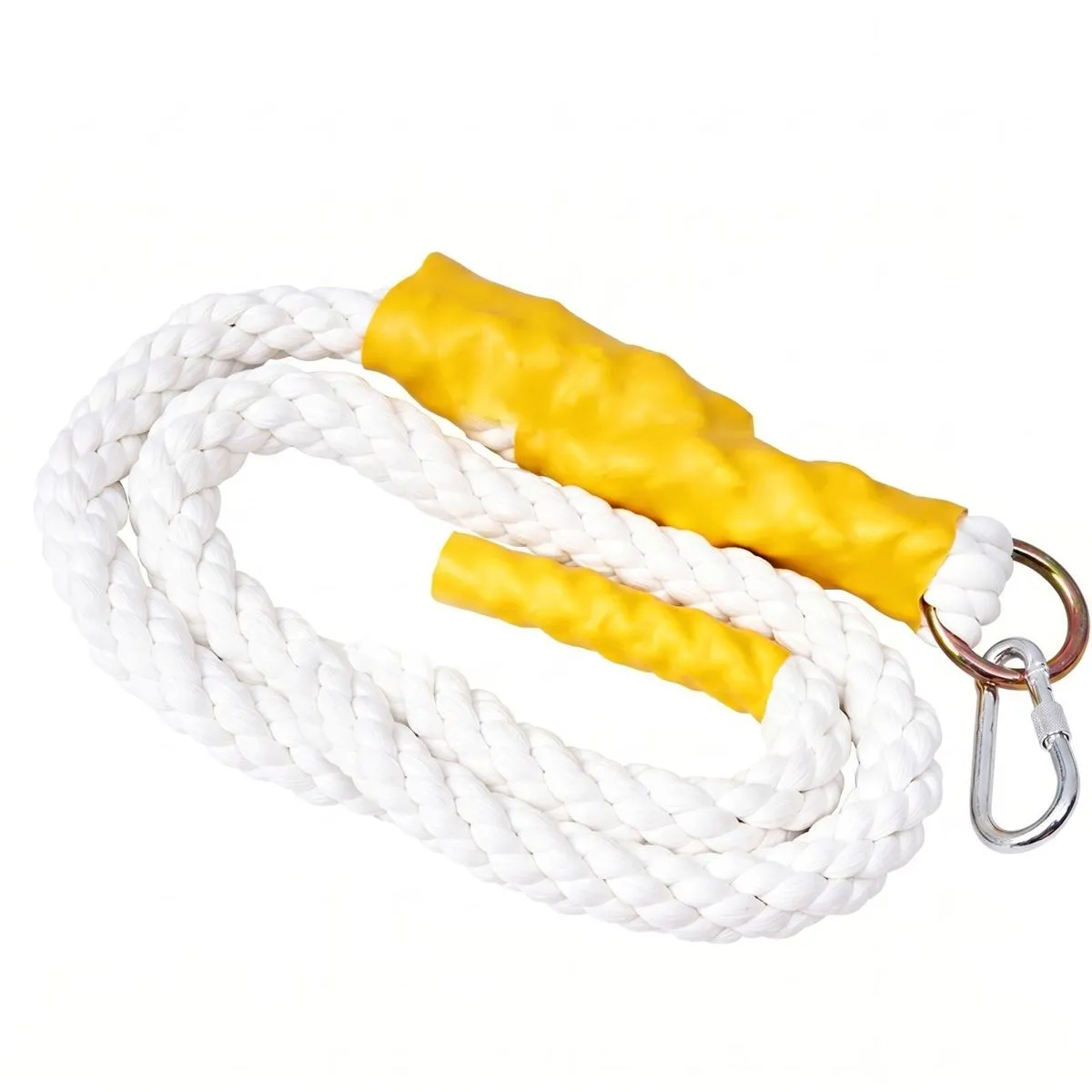 Wall-Mounted Cat Climbing Rope - Natural Hemp Scratching Ladder