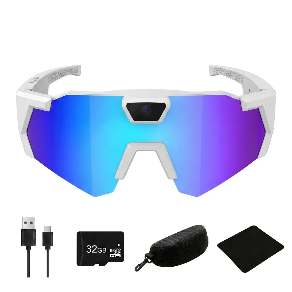 Koirerooy POV Glasses 4K Sports Sunglasses Camera Smart Men Women Video