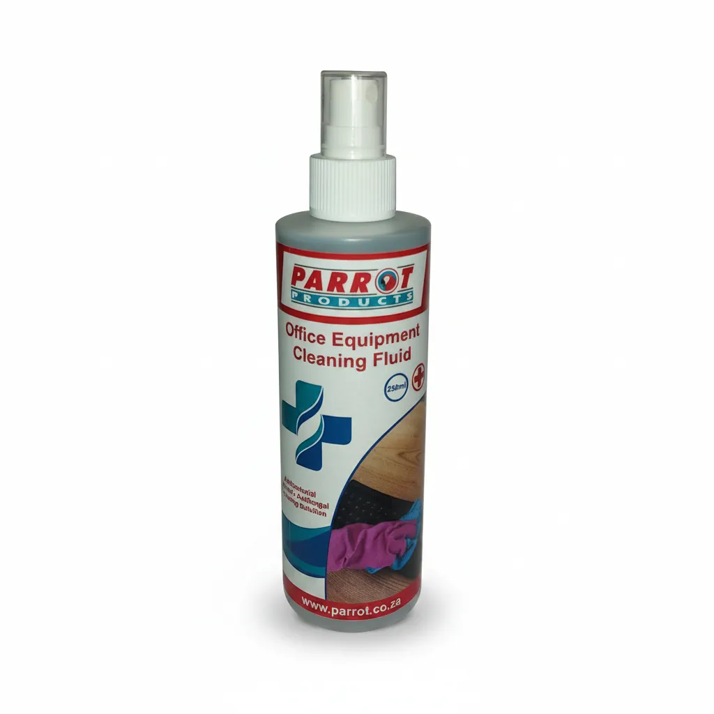 Parrot 250ml Office Equipment Cleaning Fluid - Dust & Oil Remover