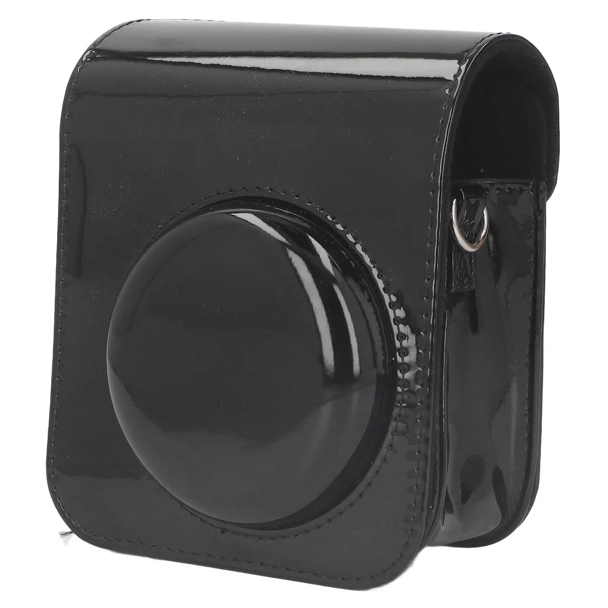 Black leather case for Instax Mini 12
