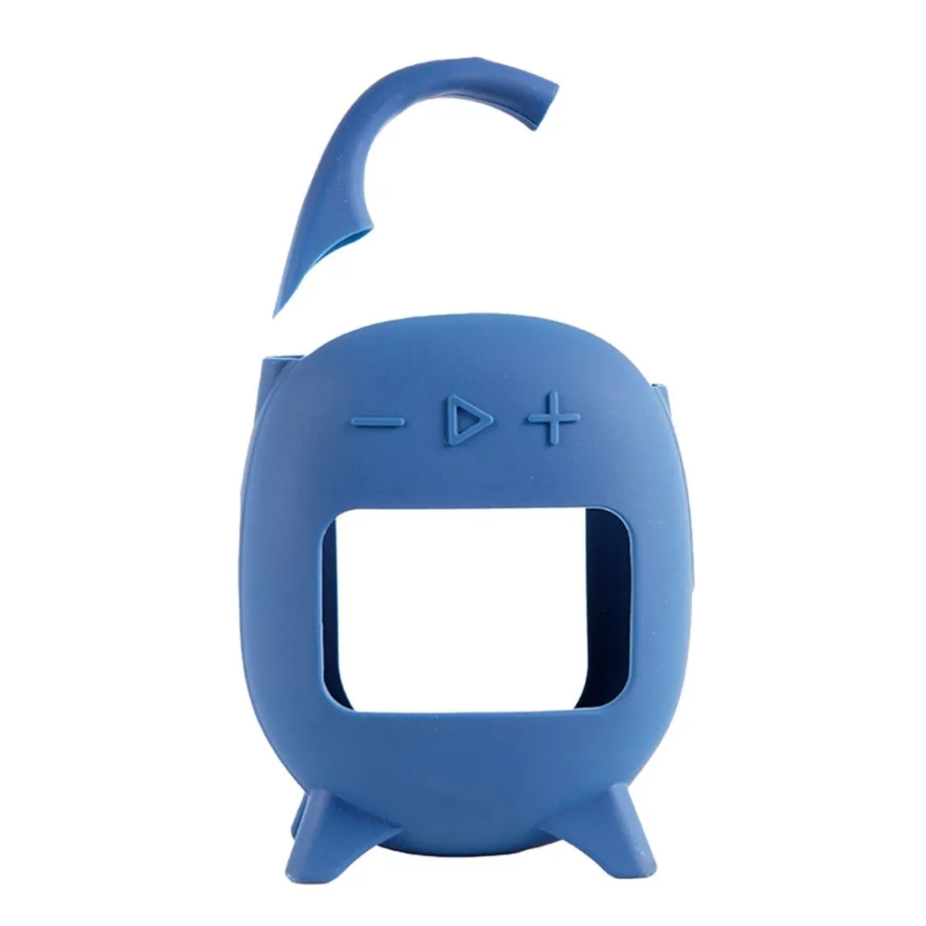 Silicone Speaker Cover Speaker Protective Sleeve for Clip 5 Speaker - Blue