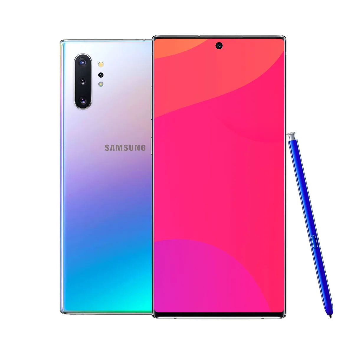 Samsung Galaxy Note 10 Plus 256Gb 12GB RAM Dual Sim Certified Preowned - Aura Glow
