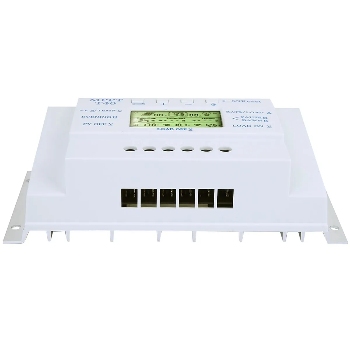 Solar Controller 40A MPPT 12V 24V LCD for Street Light