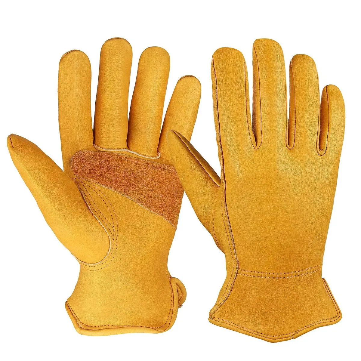 3-Packages Gardening Work Gloves Men Insulated Heavy Duty Cut Resistant