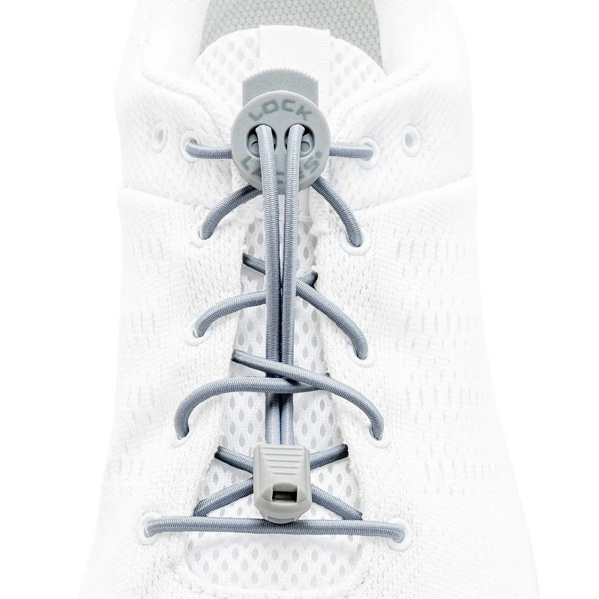 Lock Laces - Global no.1 no-tie shoelace - Grey