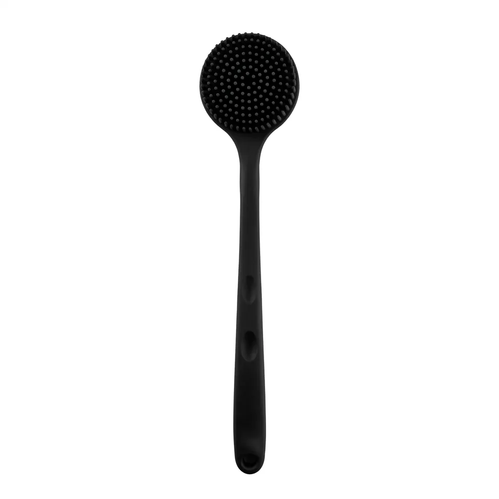 Silicone Bath Brush - Black