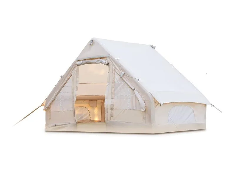 4-6 Person Inflatable Camping Tent - Oxford Cloth Outdoor Tent