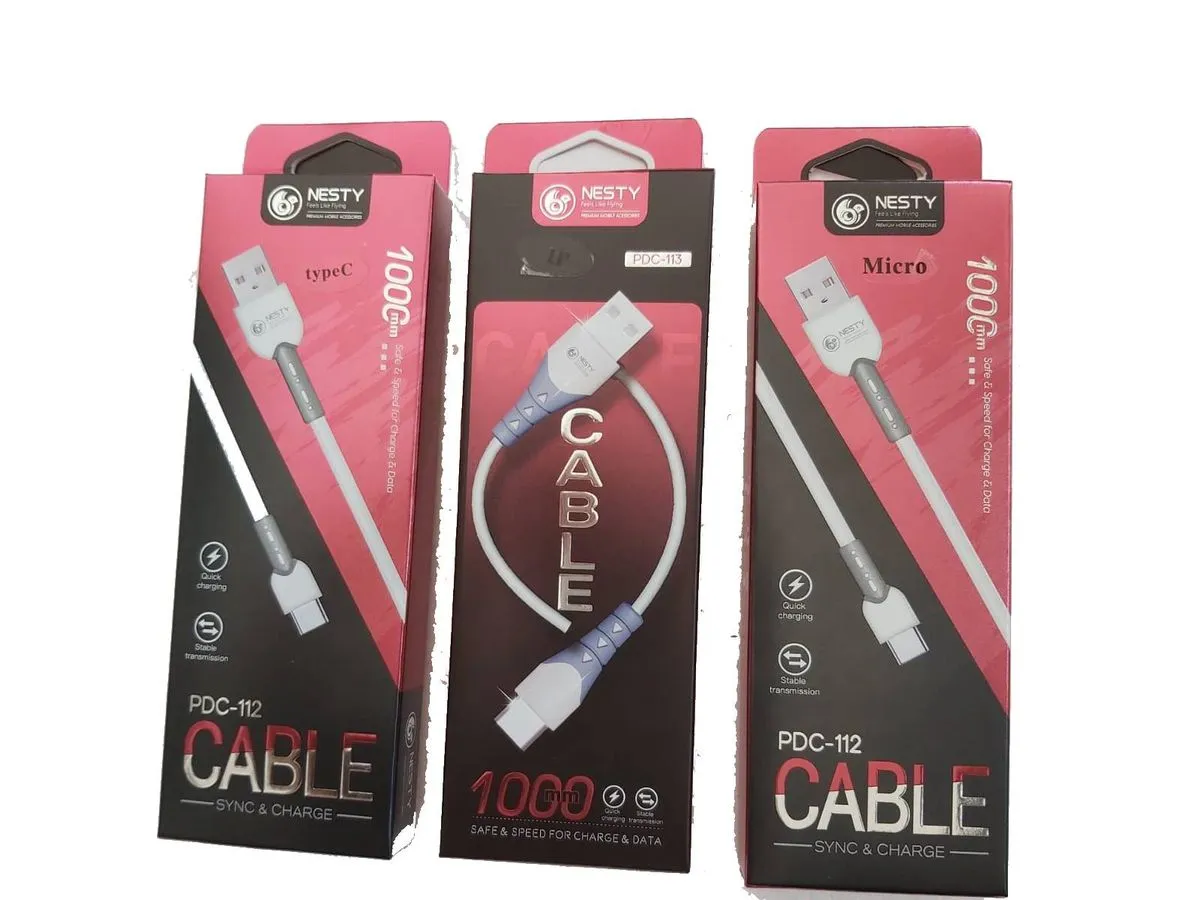 NESTY Data and Charging Cables