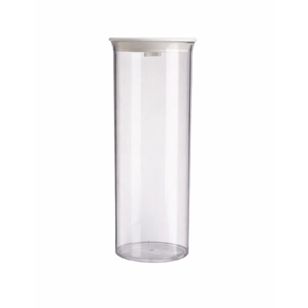 3 Pack -1100ml Clear Airtight Kitchen Storage Canister - Transparent