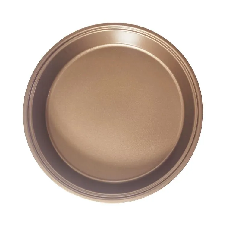 Carbon Steel Gold Round Cake Pans