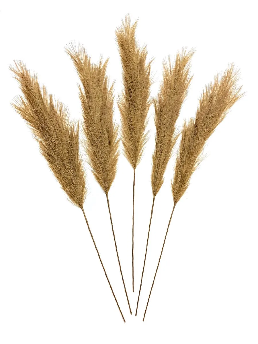 Faux Pampas Grass (Toffee)