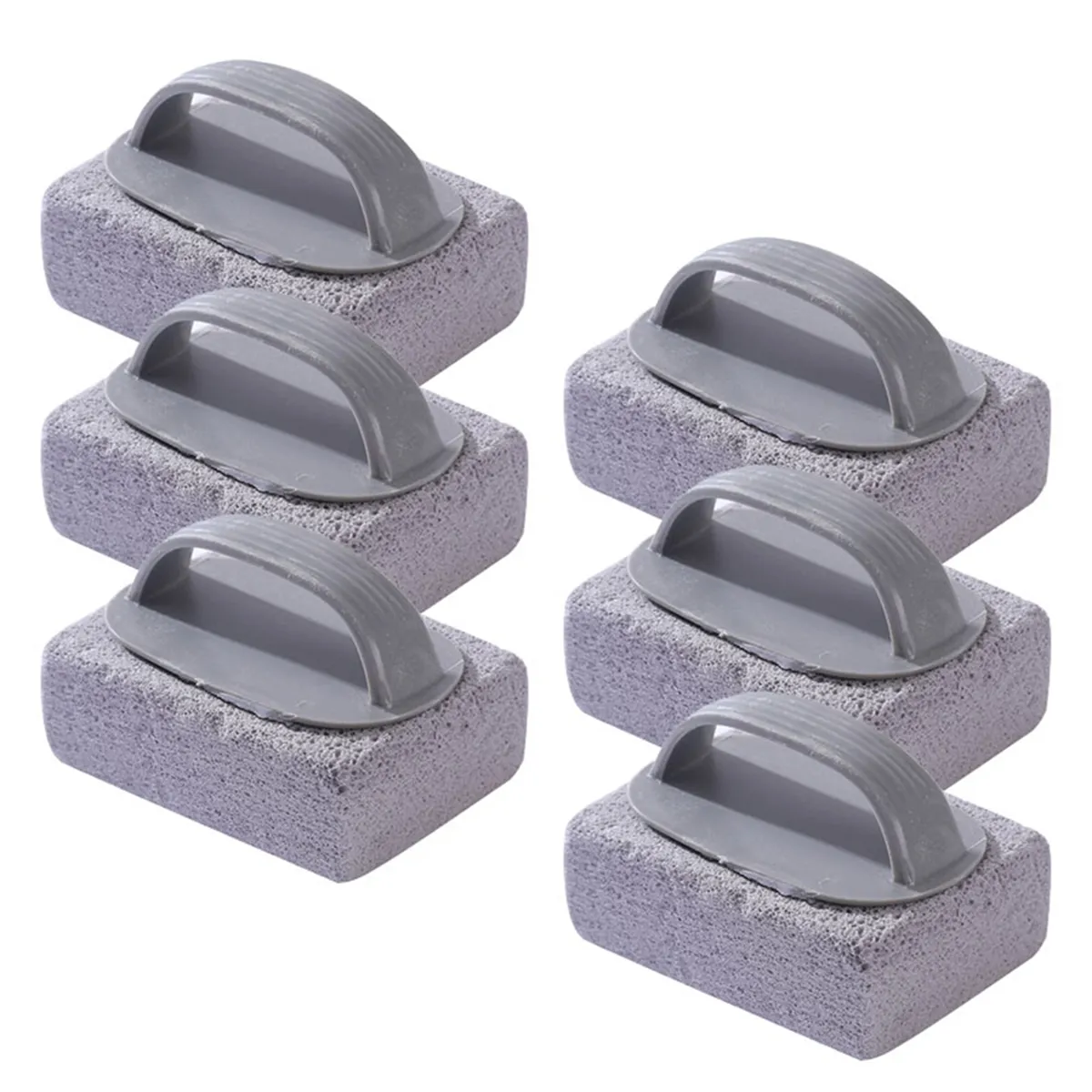 6 Pcs Pool Clean Block with Handle Swimming Pumice Pool Tile Stone