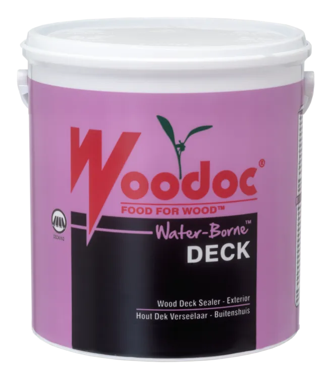 Woodoc Water-Borne DECK (Clear) Low Gloss 2.5lt