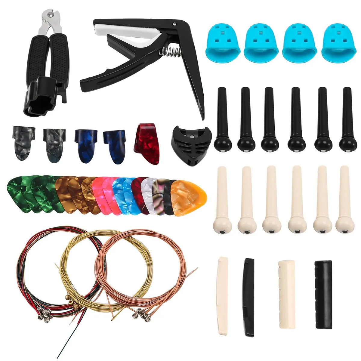 62 PCS Guitar Accessories Kit for Players