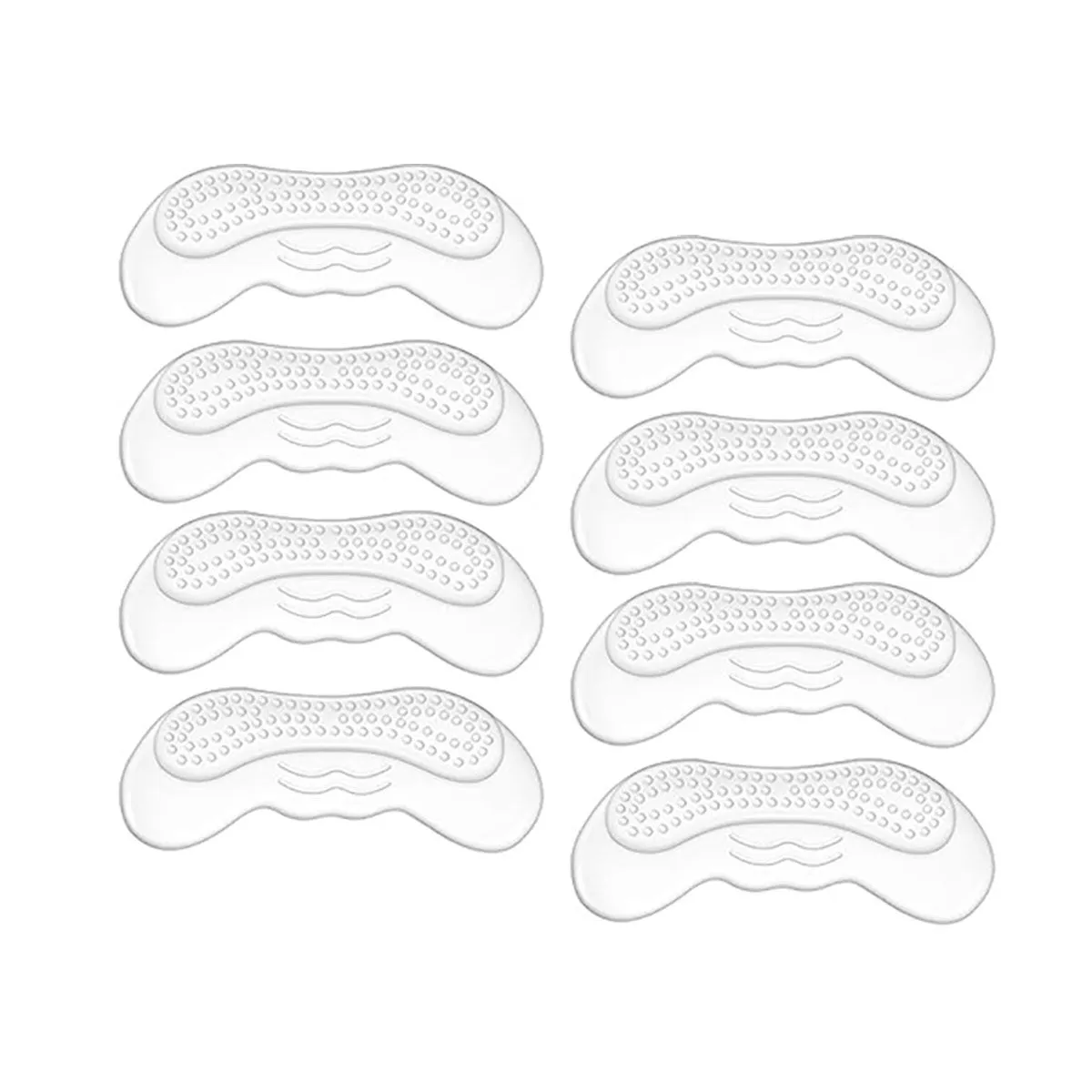 4 Pairs Heel Pads for Shoes That are Too Big Heel Grips Liner Cushions