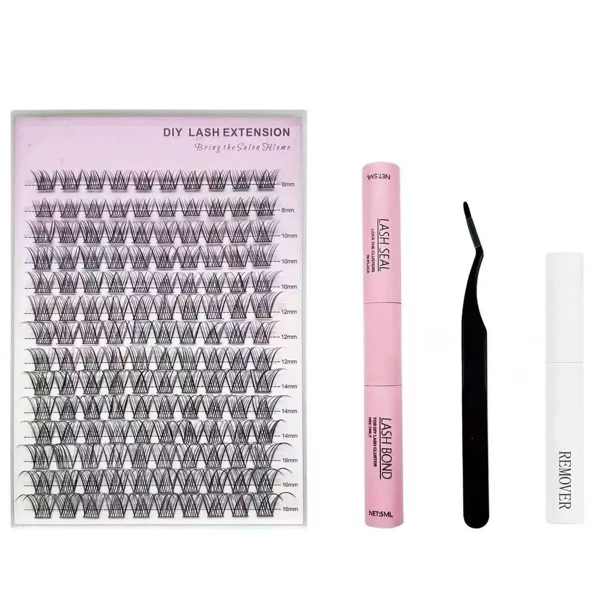 Eyelash Extension Kit 8-16mm Waterproof 140 Eyelashes