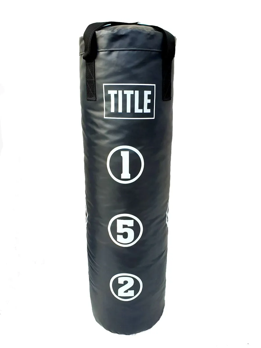 TITLE Target Punching / Boxing Bag - Black