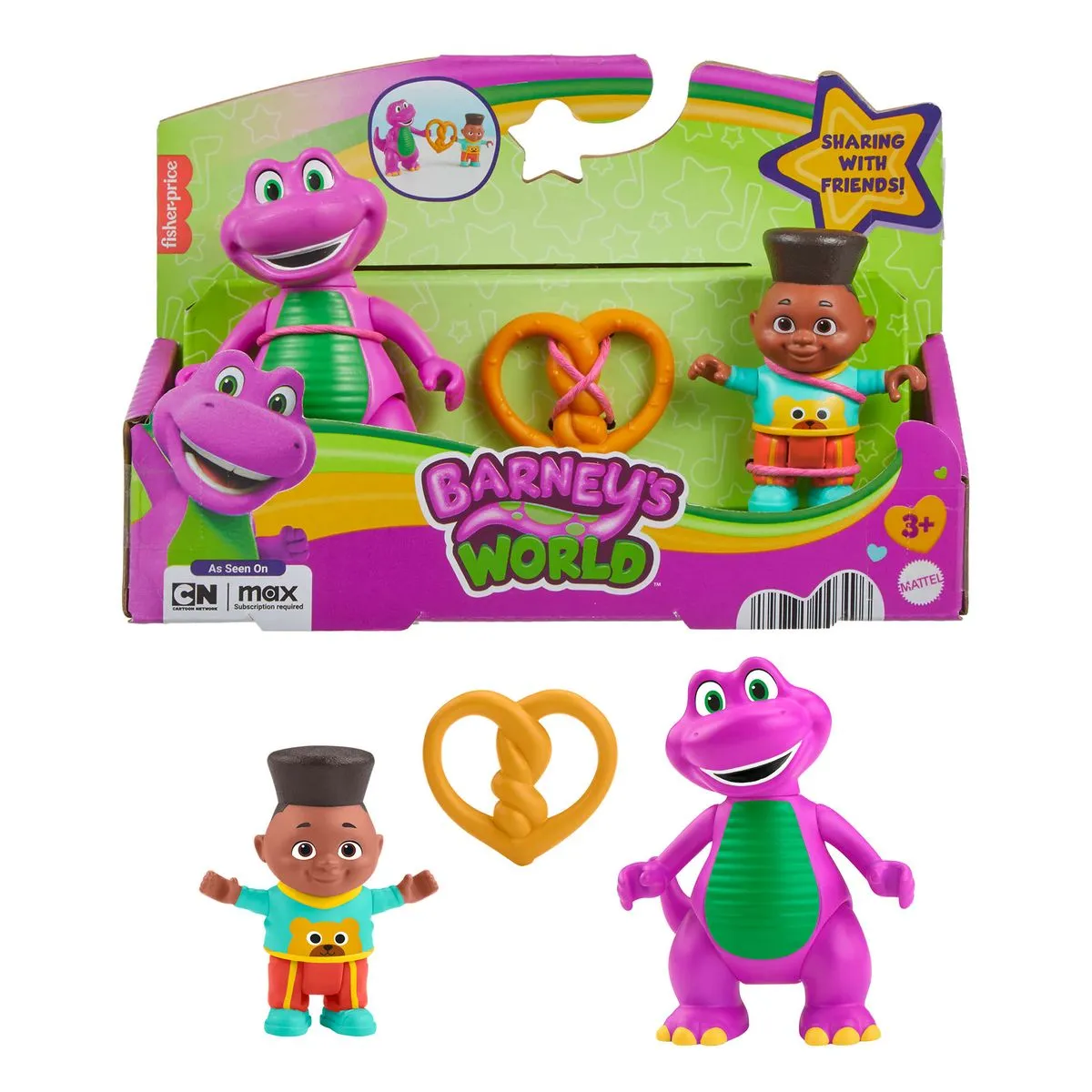 Barney's World Preschool Toy - David & Barney