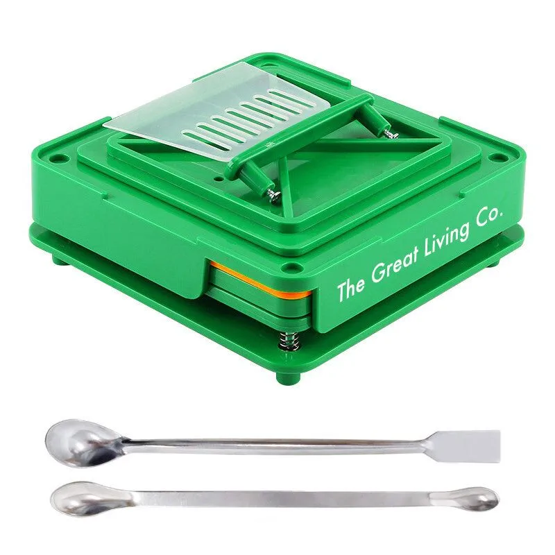 Capsule Filling Machine-Size 0-100 Holes-2 Capsule Filler Tools - Dark Green