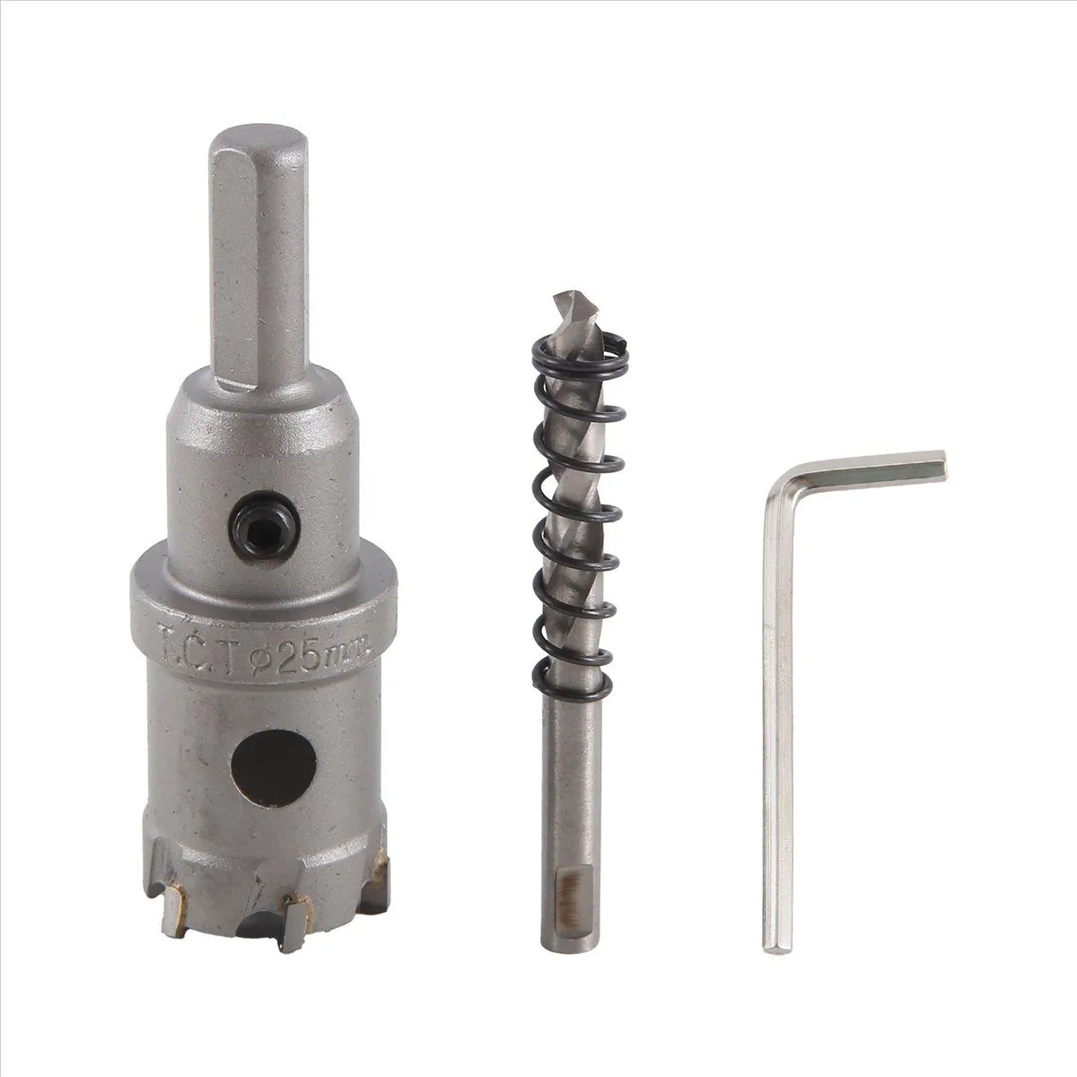 Carbide Tip Metal Cutter Stainless Steel Hss Drill Bit Holesaw 25Mm