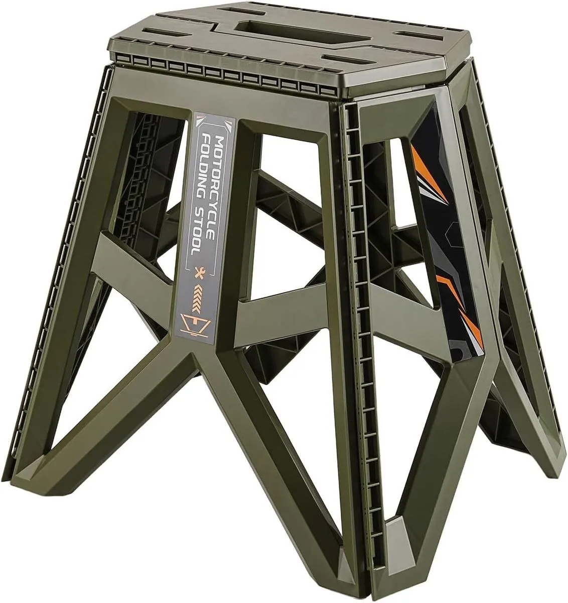 Foldable Dirt Bike Stand Portable Motorcycle Jack for Pit Bikes