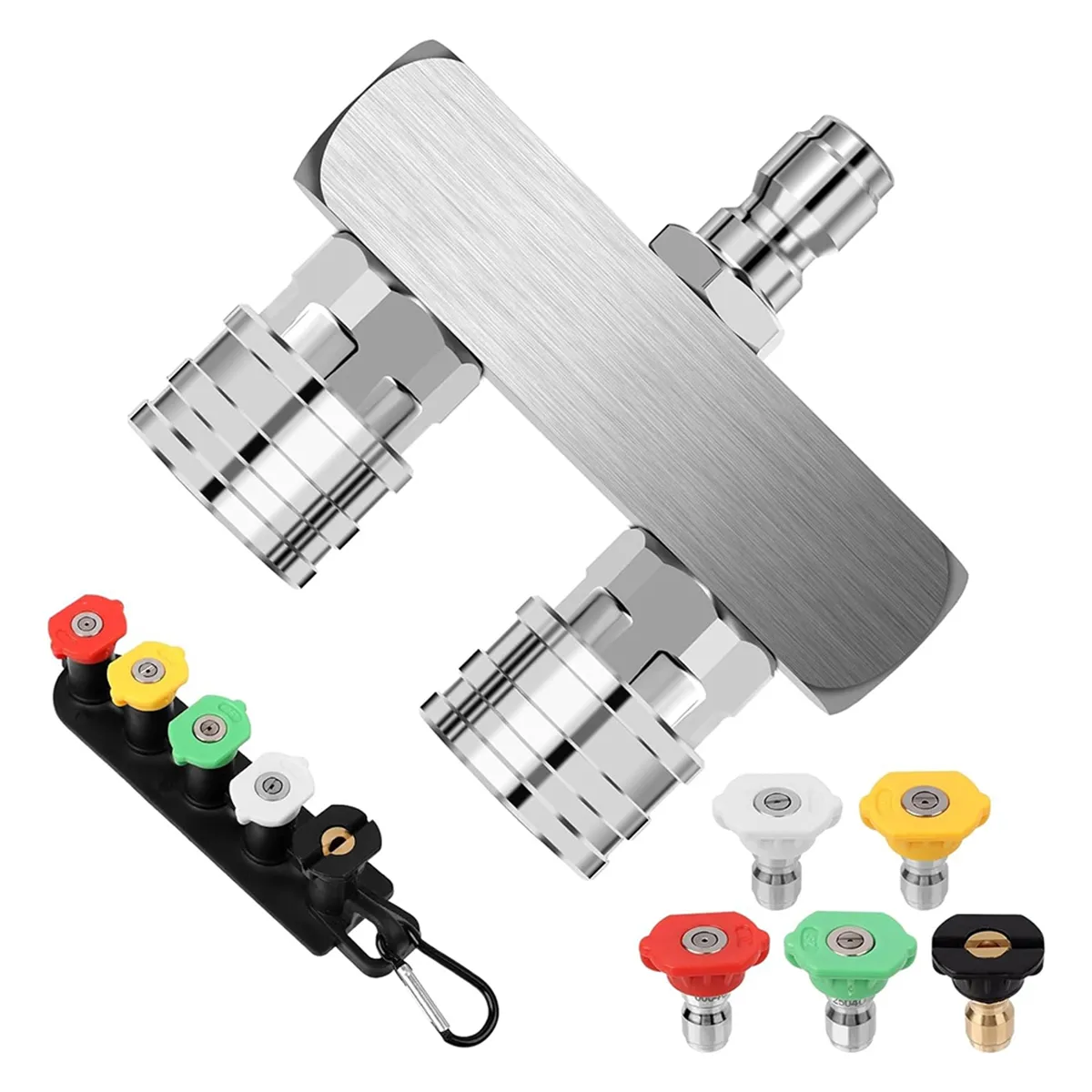 Pressure Washer Tips 2-In-1 Power Washer Nozzle Tip