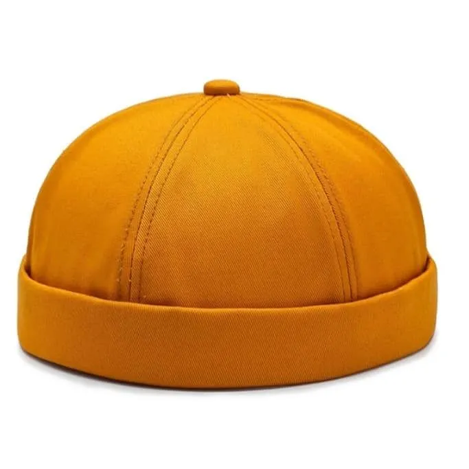 Colourful Cap Beanies - Orange