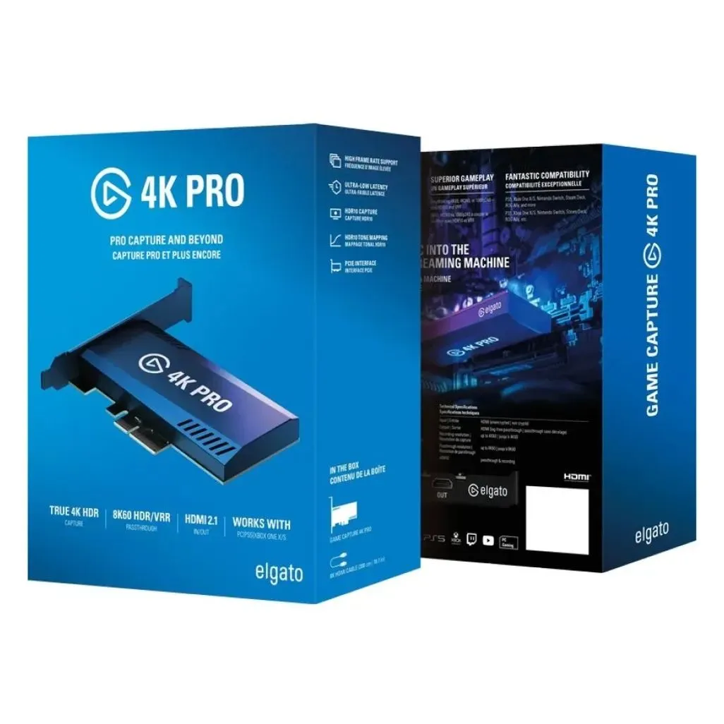 Elgato Game Capture 4K60 Pro MK.2 PCIe Internal Capture Card