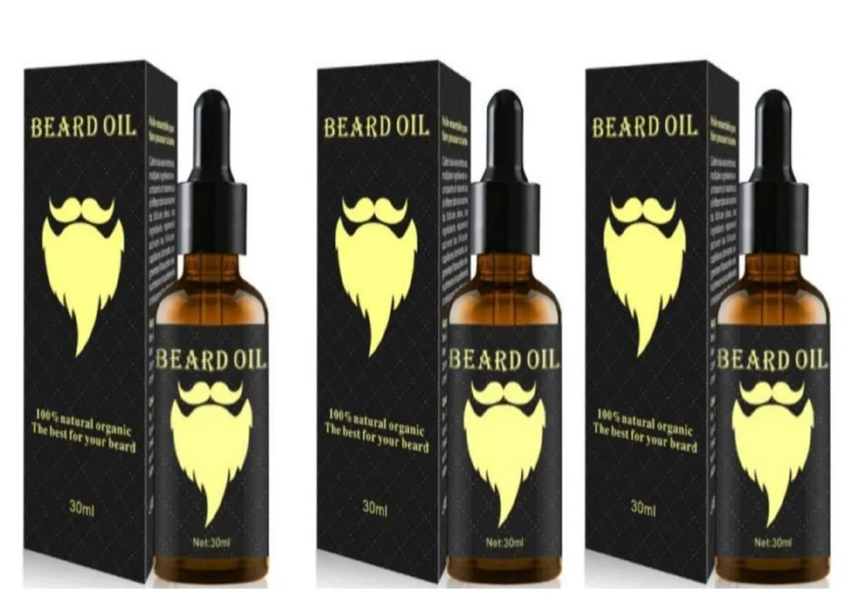 Sage Beard & Moustache Growth Oil (3 Pack)